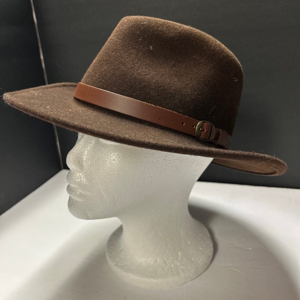 Orvis Brown Wool Fedora Hat